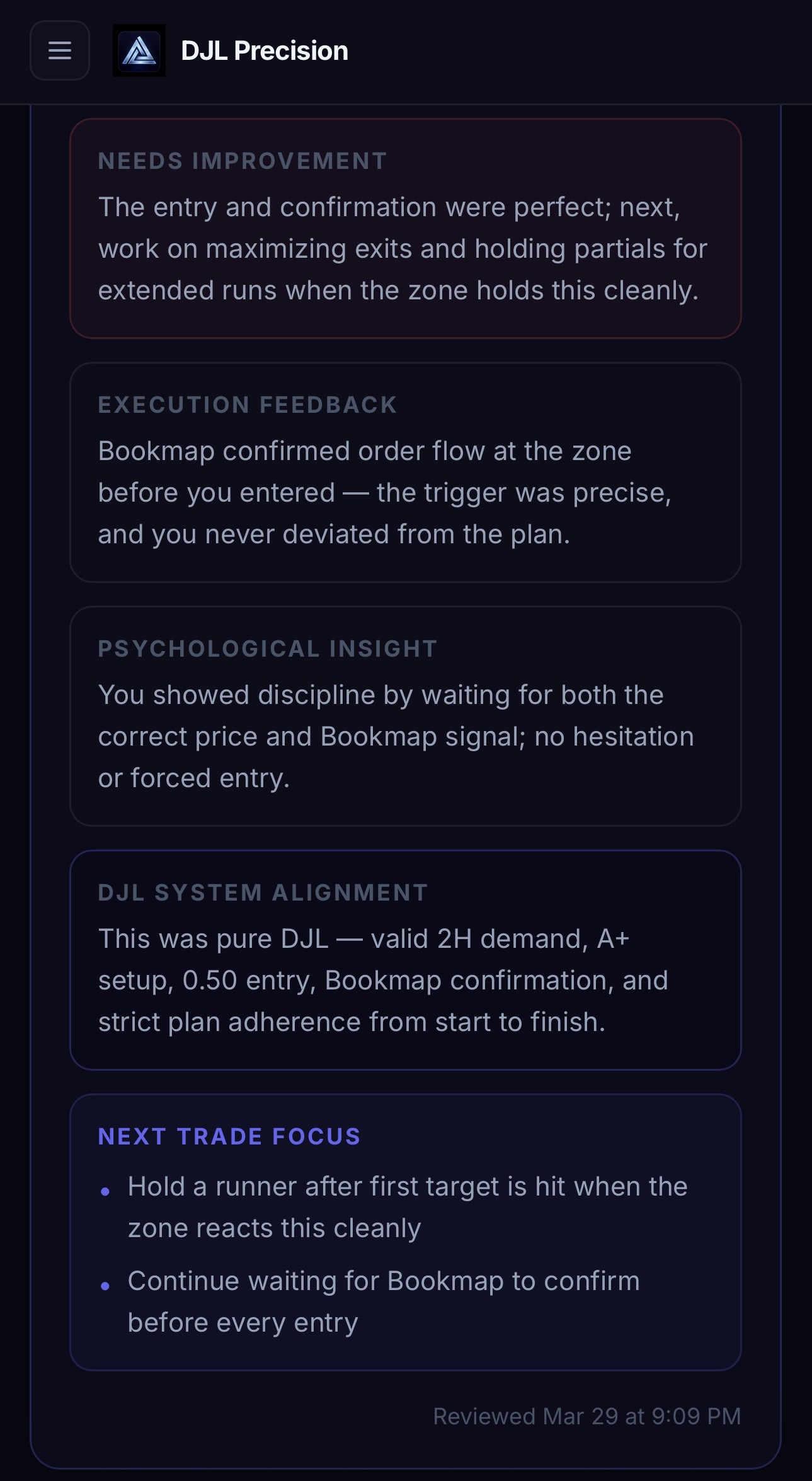 AI Trade Review screenshot 4
